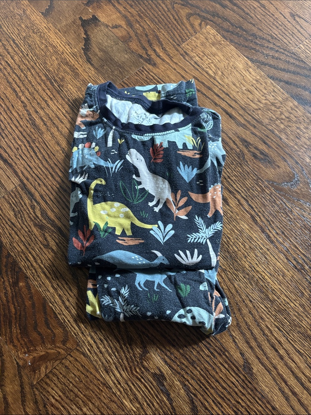 Little Sleepies Dinosaur Print Pajama Set - size 7/8